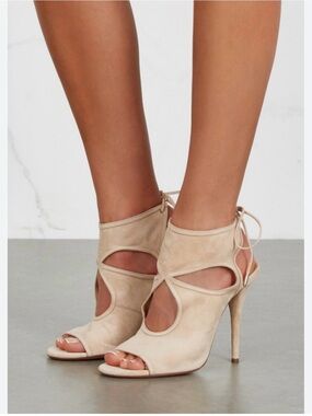 Aquazzura Sexy Thing suede sandals